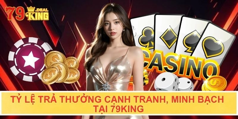 Tỷ lệ trả thưởng cạnh tranh, minh bạch tại 79KING